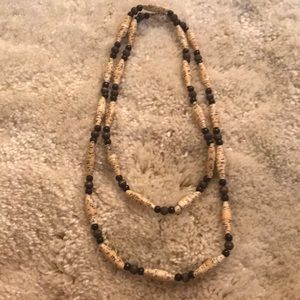 Vintage paper necklace or bangle